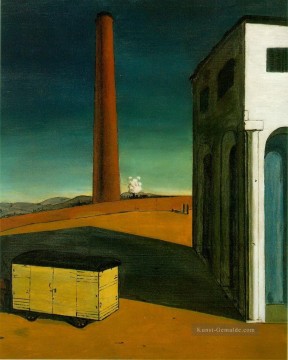Giorgio de Chirico Werke - Die Angst vor dem Abschied 1914 Giorgio de Chirico Metaphysischen Surrealismus